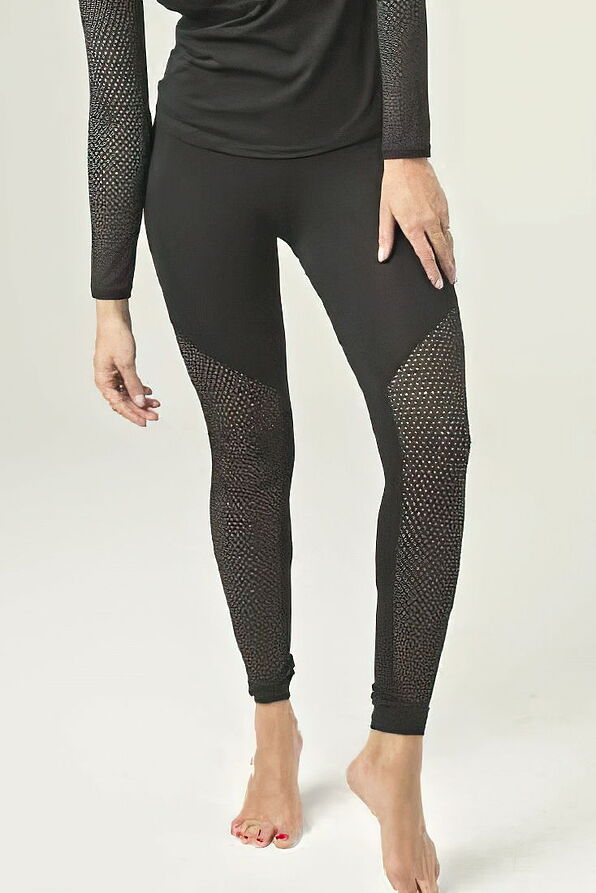 MAGIC DREAM - LEGGINGS ΚΟΛΑΝ ΜΕ ΛΕΠΤΟΜΕΡΕΙΑ ΔΙΧΤΥ ΜΠΡΟΣΤΑ