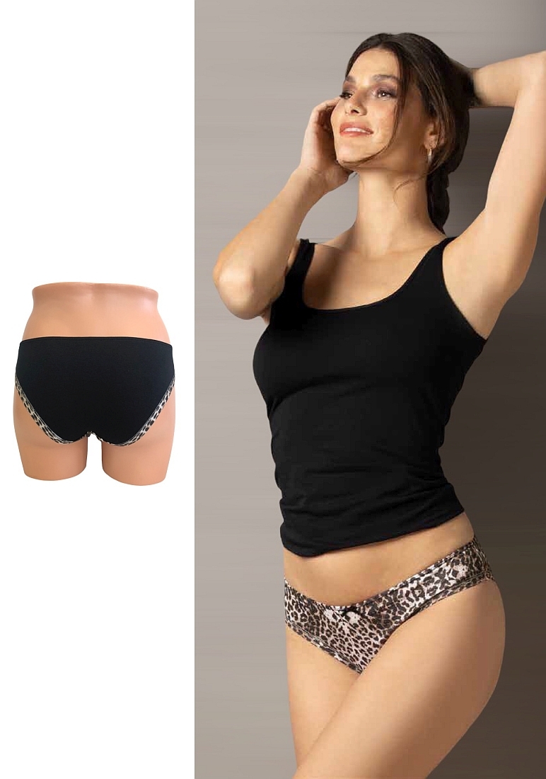 MAGIC DREAM- ΣΕΤ ΒΑΜΒΑΚΕΡΟ ΦΑΝΕΛΑΚΙ ΜΟΝΟΧΡΩΜΟ ΚΑΙ ΣΛΙΠ ΜΕ ΣΧΕΔΙΟ ΛΕΟΠΑΡ