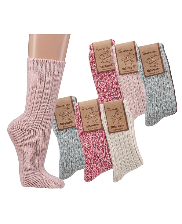 SOCKS 4 FUN- WOOL WOMEN SOCKS ( 1PAIR )
