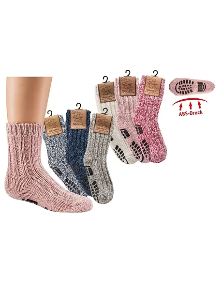 SOCKS 4 FUN ΚΑΛΤΣΑ ΠΑΙΔΙΚΗ THERMAL ΜΕ 40% ΜΑΛΛΙ ΚΑΙ ABS (ΕΝΑ ΖΕΥΓΟΣ)
