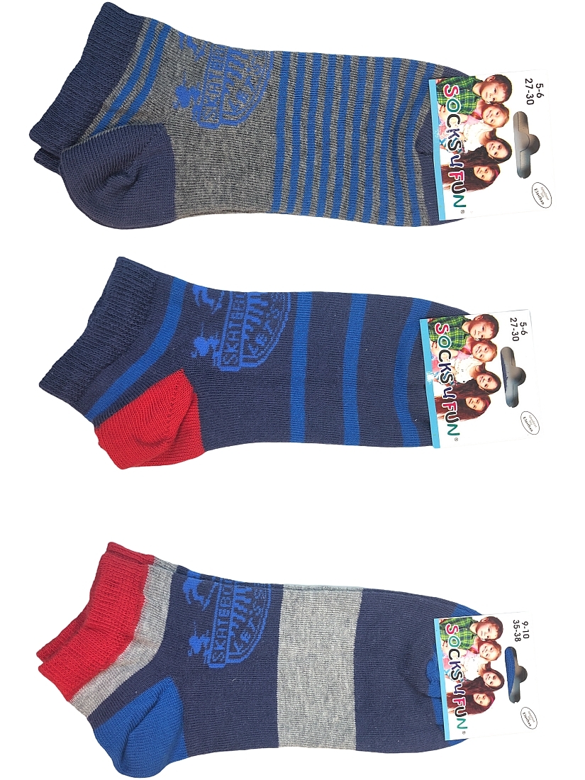 SOCKS 4 FUN ΠΑΙΔΙΚΟ ΣΟΣΟΝΙ ΒΑΜΒ. ΜΕ ΔΙΑΦΟΡΑ ΣΧΕΔΙΑ (1 ΖΕΥΓΟΣ)