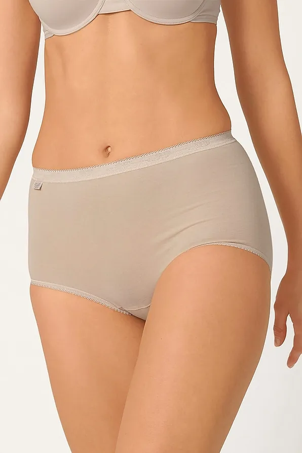 ΓΥΝΑΙΚΕΙΟ ΒΑΜΒΑΚΕΡΟ ΣΛΙΠ ΟΛΟΚΛΗΡΟ ΨΗΛΟΜΕΣΟ-SLOGGI BASIC+ MAXI