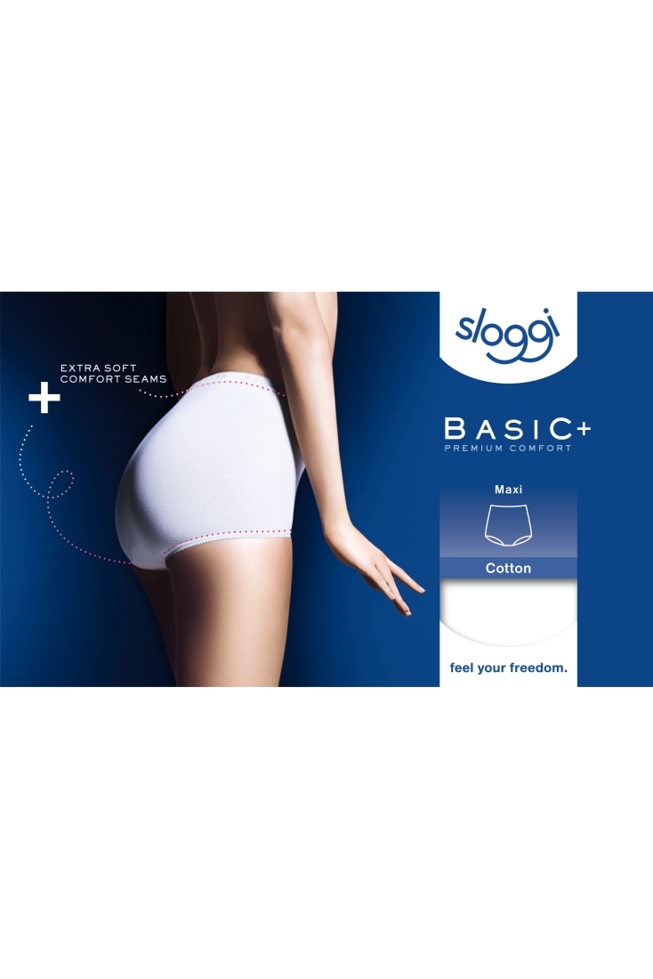 ΓΥΝΑΙΚΕΙΟ ΒΑΜΒΑΚΕΡΟ ΣΛΙΠ ΟΛΟΚΛΗΡΟ ΨΗΛΟΜΕΣΟ-SLOGGI BASIC+ MAXI