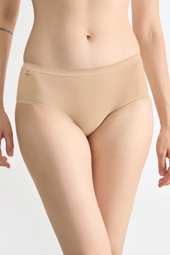 ΓΥΝΑΙΚΕΙΟ ΒΑΜΒΑΚΕΡΟ ΣΛΙΠ BIKINI ΨΗΛΟΜΕΣΟ ΠΛΗΡΟΥΣ ΠΙΣΩ ΚΑΛΥΨΗΣ-SLOGGI BASIC+ MIDI