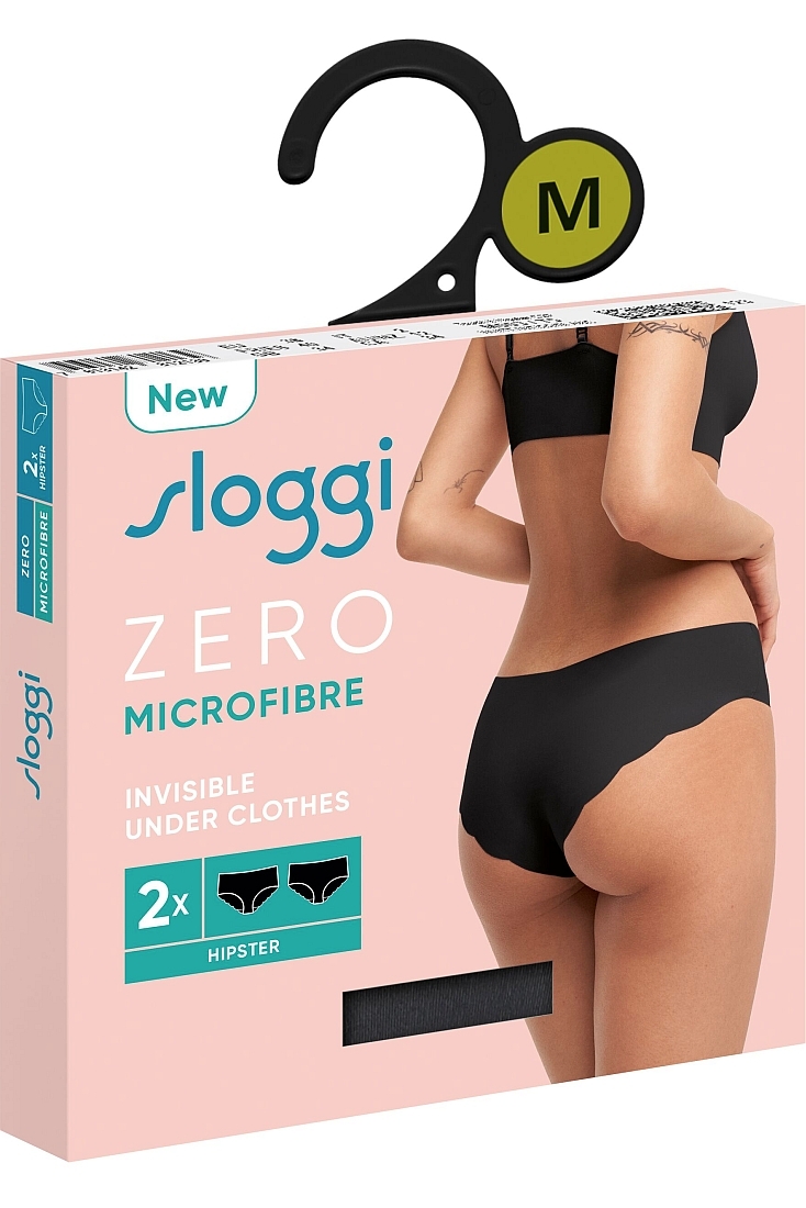 2-PACK ΓΥΝΑΙΚΕΙΟ HIPSTER ΣΛΙΠ ΑΠO ΜΑΛΑΚΗ ΜΙΚΡΟΪΝΑ LASER-CUT SEAMLESS-SLOGGI ZERO MICROFIBRE 2.0 H HIPSTER