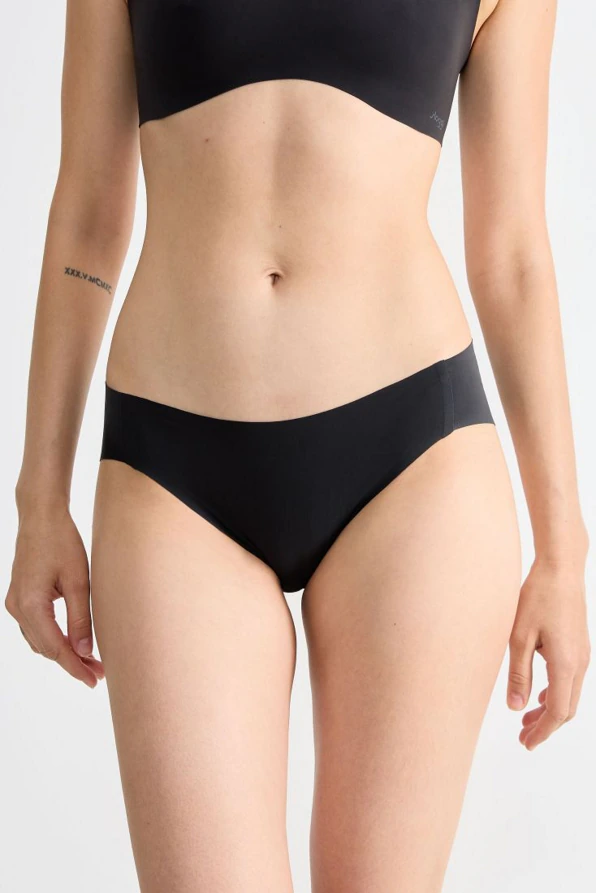 ΑΟΡΑΤΟ LASER-CUT ΣΛΙΠ BIKINI ΨΗΛΟΜΕΣΟ ΧΩΡΙΣ ΡΑΦΕΣ ΚΑΝΟΝΙΚΗΣ ΠΙΣΩ ΚΑΛΥΨΗΣ-SLOGGI ZERO FEEL 2.0 HIGH LEG