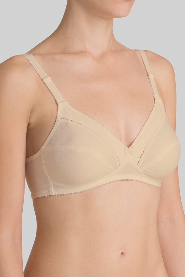 EVERYDAY COTTON ELASTIC BRA WIRELESS-COTTON CLASSIC STRETCH N