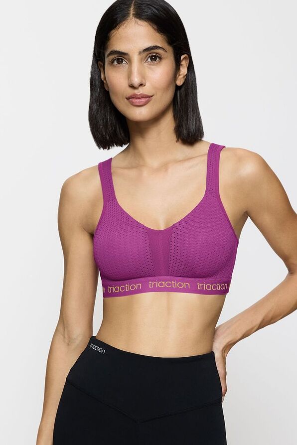 WOMAN SPORTS BRA HIGH SUPPORT WIRELESS BREATHABLE-TRIACTION ENERGY LITE