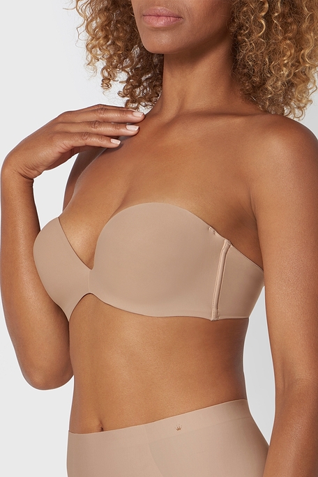 ΓΥΝΑΙΚΕΙΟ ΣΟΥΤΙΕΝ SUPER PUSH-UP STRAPLESS ΒΑΘΥ ΝΤΕΚΟΛΤΕ-STEPY SOFT 01 WDP