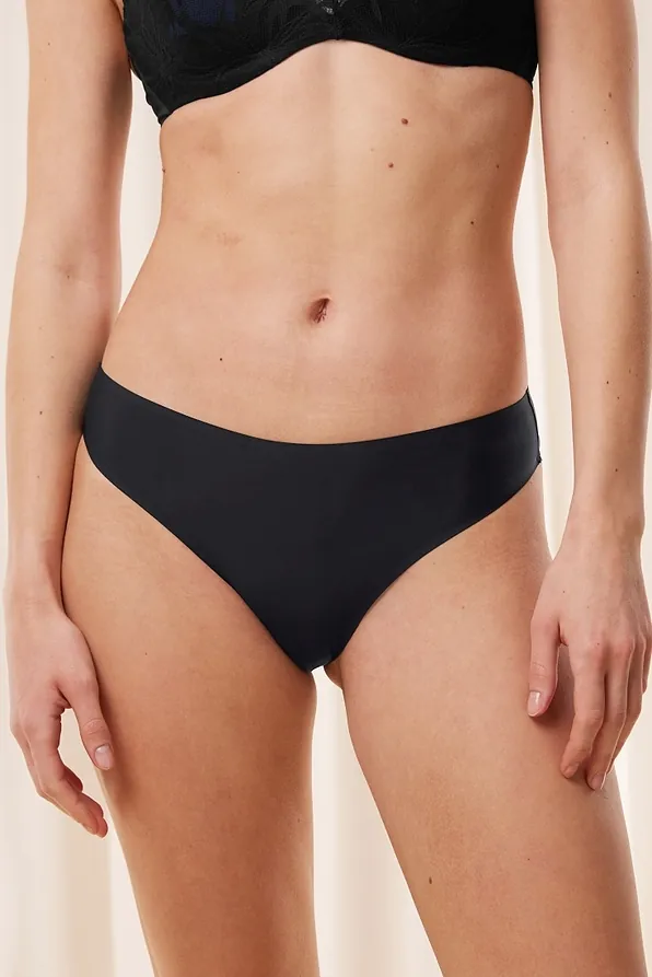 ΓΥΝΑΙΚΕΙΟ ΣΛΙΠ ΠΑΡΤΟ BIKINI ΨΗΛΟΜΕΣΟ ΜΕ ΔΑΝΤΕΛΑ-BODY MAKE-UP ILLUSION LACE