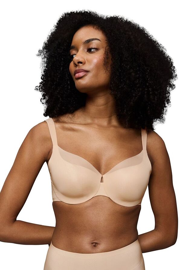 T-SHIRT MINIMIZER BRA WITH COMFORT WIRE & JELLY PRINT STRAPS FOR COMFORTABLE FIT-BMU ILLUSION CURVE