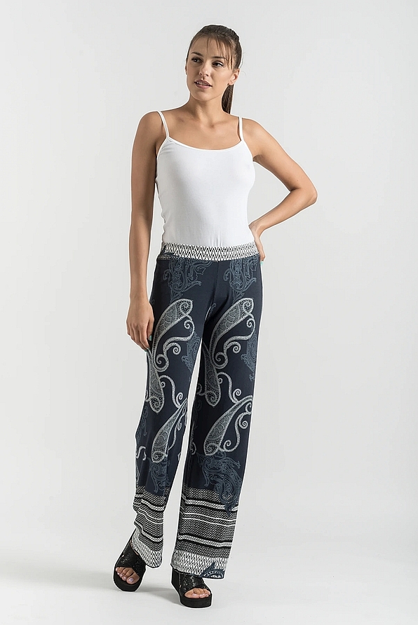 JEANNETTE - WOMEN FASHION PRINTED TROUSERS