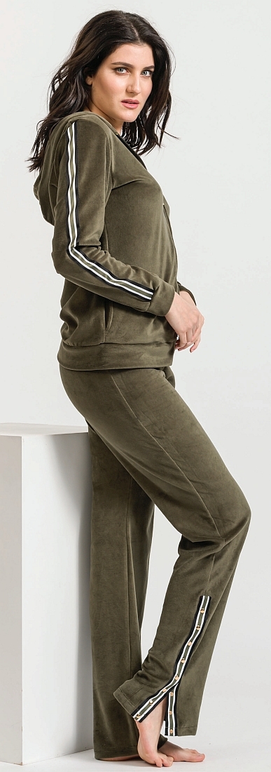 JEANNETTE - ΓΥΝΑΙΚΕΙΑ ΦΟΡΜΑ ΒΕΛΟΥΔΟ ΜΕ ΤΡΕΣΣΕΣ