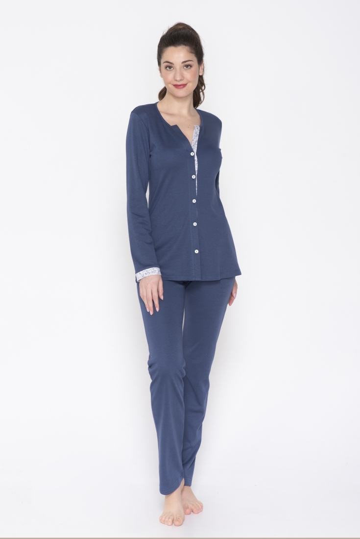 JEANNETTE - ΠΥΖΑΜΑ ΔΙΧΡΩΜΗ ΚΟΥΜΠΩΤΗ