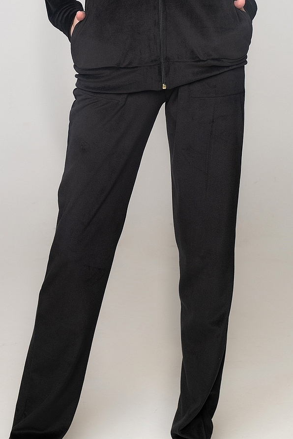 ΓΥΝΑΙΚΕΙΟ ΠΑΝΤΕΛΟΝΙ ΒΕΛΟΥΤΕ ΜΟΝΟΧΡΩΜΟ ΜΕ ΜΠΑΤΖΑΚΙ ΜΕ ΛΑΣΤΙΧΟ