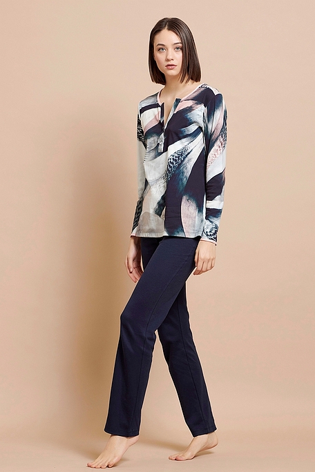 ΓΥΝΑΙΚΕΙΑ ΜΑΚΡΙΑ ΒΑΜΒΑΚΕΡΗ ΠΙΤΖΑΜΑ ΜΕ ΠΑΤΙΛΕΤΑ ΚΙ ΑΝΟΙΧΤΟ ΜΠΑΤΖΑΚΙ