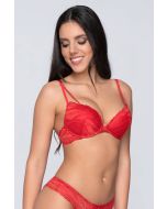 FLIRT-SUPER PUSH-UP WOMAN BRA WIRED TO ENRICH THE CUP WITH JACKARD LACE