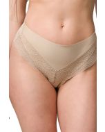 PERFECT FIT CULOTTE WOMAN CULOTTE BRIEF HIGH-WAISTED 12 CH AT SIDE LASER CUT WITH LACE BREATHABLE