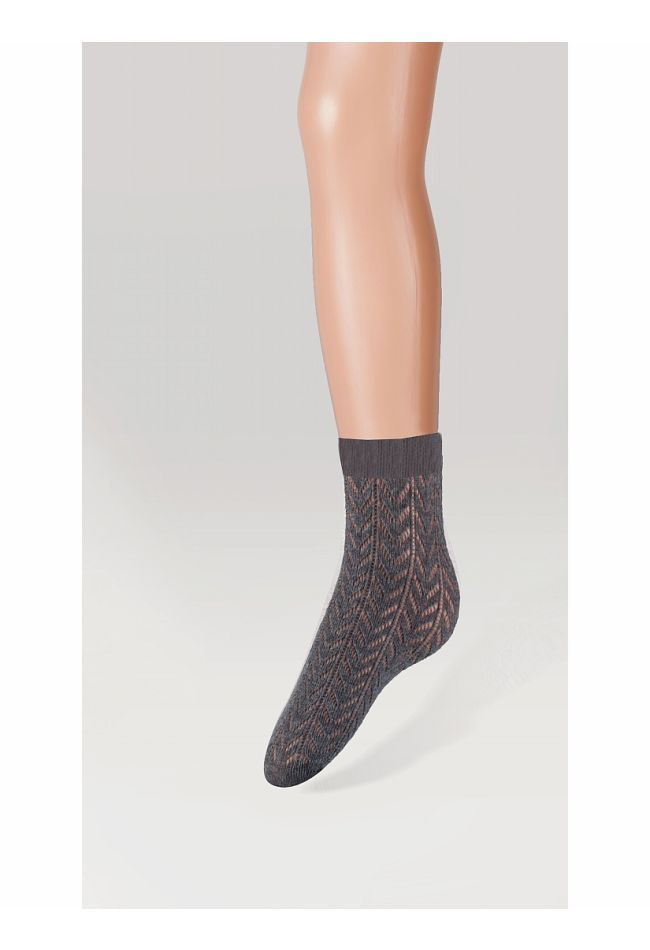 GIRL COTTON ANKLE HIGH SOCKS WITH DESIGN