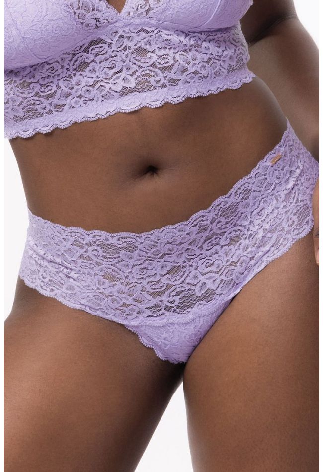 LANA/ECO-2PP 2-PACK WOMAN BRIEFS WITH FLORAL LACE