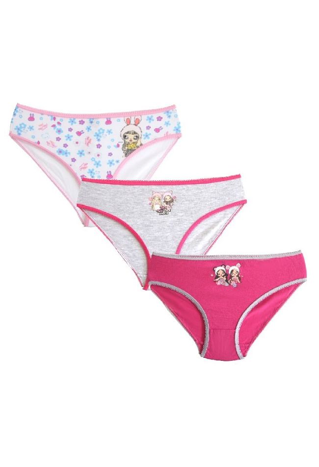 NA! NA! NA! SURPRISE 3-PACK GIRL COTTON KNICKERS